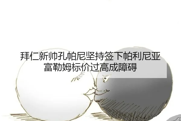 拜仁新帅孔帕尼坚持签下帕利尼亚 富勒姆标价过高成障碍